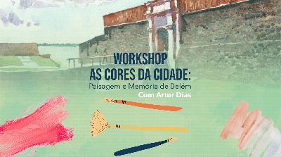 Núcleo de Oficinas Curro Velho oferece workshop de pintura em aquarela nos meses de junho e julho