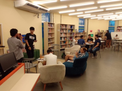 Clube de quadrinhos apresenta bate-papo na biblioteca Francisco Paulo Mendes, na Casa da Linguagem